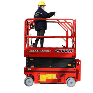 Plataforma Elevadora de Tijera Móvil con Certificación CE, de 4-14 m, Eléctrica, para Empresas de Alquiler, Se Acepta Logotipo Personalizado - Product Image 6