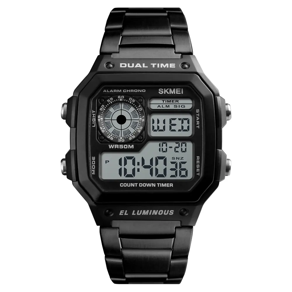 Skmei 1335 Analog Digital Sports Zegarek Damski Watch Men Uhr Set Orologio Donna Reloj Mujer Hand Watch Jam Tangan Pria