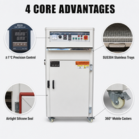 Four de laboratoire électronique, armoire de séchage à air chaud pour usage laboratoire et industriel