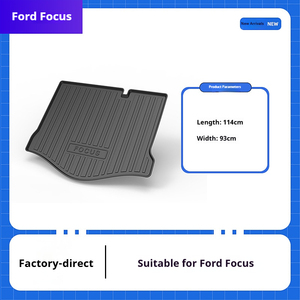 MRBULLS Juego Completo de Tapetes para Auto para <span class=keywords><strong>Focus</strong></span> Sedán, Hatchback y Active (Clásico), Antideslizantes, Impermeables, de TPE, para <span class=keywords><strong>Maletero</strong></span> - Product Image 6