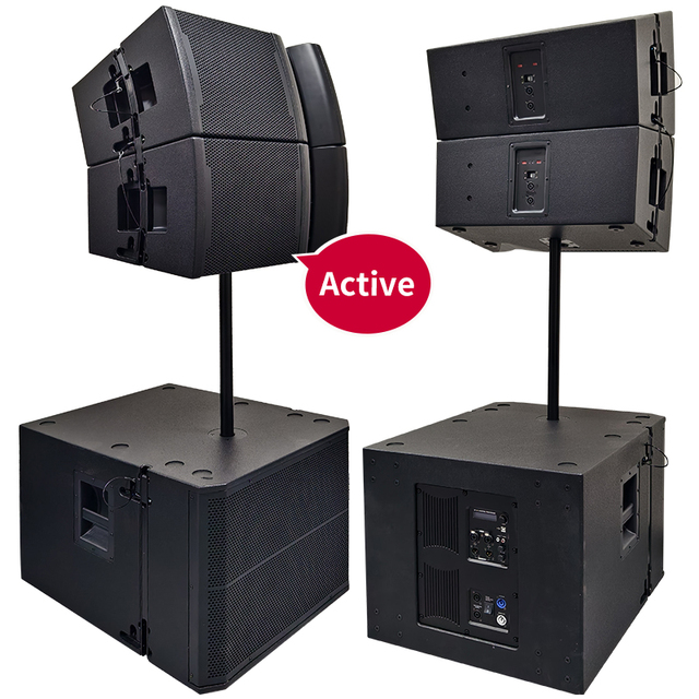 Full Set DSP 12 18 Inch Altavoces Activos Line Array Equipos De Sonido Profesional pa Speaker Sound Active Line Array Speakers