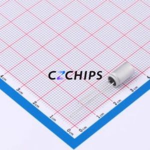 Condensateur solide HS1C277M0610PC, composant traversant (THT), D6xL10.5mm 270uF 20% 16V 2.5mm - Product Image 2