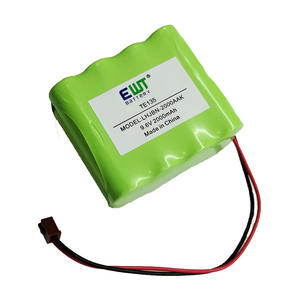 Ni-MHバッテリーパックEWT NiMH AA 9.6V 2000mAhバッテリーTE-135 TE135バッテリー代替医療機器<span class=keywords><strong>TERUMO</strong></span> BN-600AAK - Product Image 3