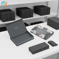 Boîte-cadeau en carton rigide magnétique de luxe avec logo personnalisé, service d'impression d'emballage