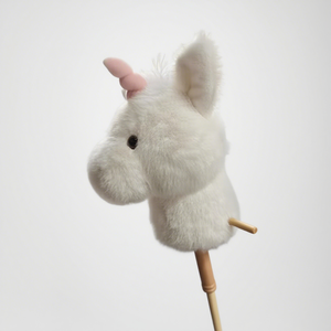 Nuevo Caballo de Juguete Desmontable con Forma de Unicornio Blanco, Accesorio para Actuaciones Infantiles - Product Image 3
