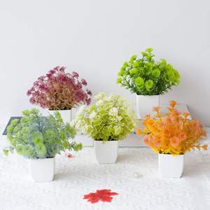 Plantes artificielles <span class=keywords><strong>en</strong></span> plastique <span class=keywords><strong>en</strong></span> gros, <span class=keywords><strong>mini</strong></span>-feuillage <span class=keywords><strong>en</strong></span> <span class=keywords><strong>pot</strong></span> de 16,5 cm, <span class=keywords><strong>eucalyptus</strong></span> vaporisé pour la décoration intérieure/extérieure de la maison et du jardin - Product Image 6