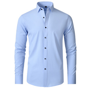 <span class=keywords><strong>Abbigliamento</strong></span> <span class=keywords><strong>Uomo</strong></span> <span class=keywords><strong>Taglie</strong></span> <span class=keywords><strong>Forti</strong></span>, Camicie Non Stiro Elasticizzate per Business - Product Image 5