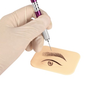 บิวตี้มินิ3d ผิวหน้าเปล่าคิ้วอายไลเนอร์ Eye Makeup Microblading สักการปฏิบัติคณะกรรมการซิลิโคนผิว - Product Image 1