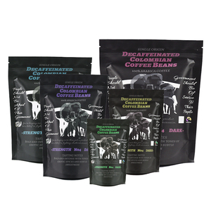 Recién llegado Bolsa <span class=keywords><strong>de</strong></span> café 250g 500g 1kg Acabado mate Negro Ziplock Bolsa <span class=keywords><strong>de</strong></span> café tostado Bolsas Embalaje flexible <span class=keywords><strong>con</strong></span> válvula - Product Image 5