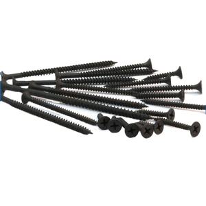 Viti <span class=keywords><strong>per</strong></span> Truciolato in Acciaio Temprato Lunghe, Finitura Ossido Nero, Sistema Metrico - Product Image 1