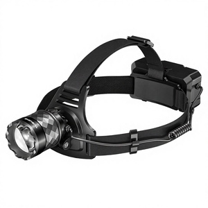 Cross-border Headlights Strong Light <b>Rechargeable</b> Long Endurance Long Shoot Headwear Portable <b>Flashlight</b> Outdoor Fishing Hiking - Product Image 1