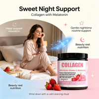 Kolagen Laut Alami Biotin Vitamin E C Bubuk Larut Instan Air Panas Dingin Tanpa Rasa Amis Kolagen Khusus