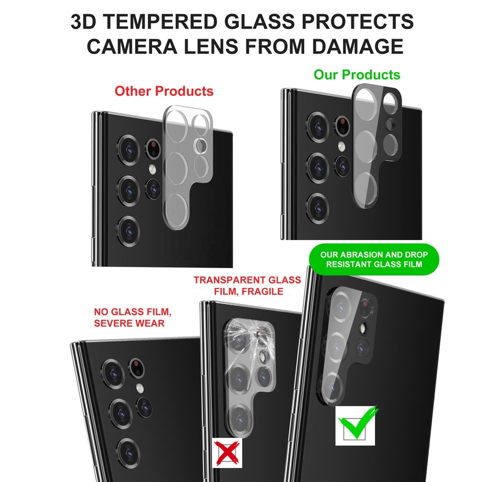 Samsung S22 Ultra Camera Glass Cover Protector - Image 4