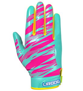 <span class=keywords><strong>Gants</strong></span> de football américain respirants pour jeunes, personnalisés, pour hommes, avec grip ultra-adhérent, pour toutes les conditions météorologiques - Product Image 3