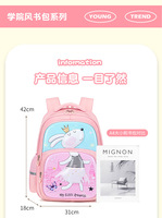 Sacs d'école mignons pour enfants, sacs à dos rigides pour élèves du primaire, sacs à bandoulière papillon de dessin animé pour filles et garçons