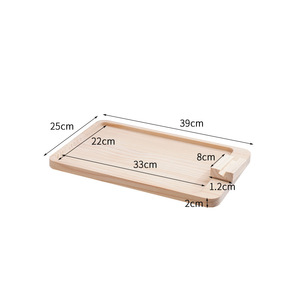 Plateau de canapé en bois avec support pour téléphone, plateau pliable pour le petit-déjeuner et la dégustation du thé - Product Image 5