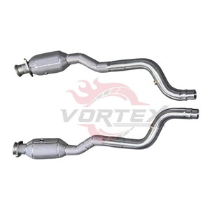 Tubo de Escape Universal Vortex para Jaguar F-Type, Acero Inoxidable 304, 1.5 mm de Espesor, Pulido a Espejo, Garantía de 24 Meses - Product Image 4
