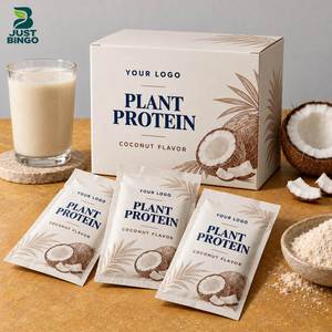 Proteína Vegetal Halal en Polvo con Opciones de Envase en Lata y Bolsa, Fórmula Personalizada y Empaque de Marca Privada - Product Image 1