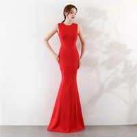 16038-S # mariage de la mariée Banquet élégant queue de poisson robe de fiançailles jupe grosse dame robe grande taille robe super taille