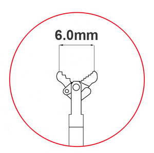 आईएसओ प्रमाणित 2.4 मिमी सुरक्षित नमूना डिस्पोजेबल बायोप्सी जठरांकोस्कोपी और कोलोनोस्कोपी में - Product Image 6