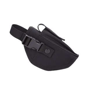 Sarung Pistol Taktis Universal Nylon Grosir dengan Kantong Magazen, Cocok untuk Tangan Kanan & Kiri, Aksesoris Berburu - Product Image 1