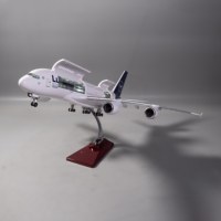 Modèle d'avion OEM Airbus A380 Lufthansa, type ouvert, taille 46 cm, cadeau d'affaires, échelle 1/160 A380 Lufthansa