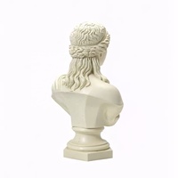 Buste en résine artistique fait à la main, décoration de la maison élégante, statue personnalisée pour le salon, idée de cadeau unique