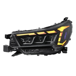 ชุดไฟหน้า HILUX ปี 2021-2024 แบบดัดแปลง ไฟ LED สามลำแสง พร้อมไฟวิ่งกลางวันแบบไหล 12V ดีไซน์ช่วยเพิ่มการมองเห็น - Product Image 4