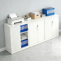 Meuble de rangement pour imprimante de bureau, armoire de classement multi-niveaux en acier, meuble de rangement latéral robuste en métal