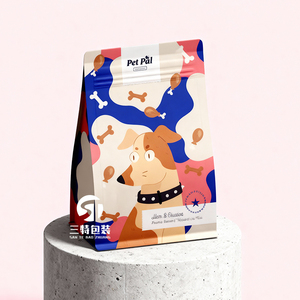 Custom Aluminum Foil <b>Pet</b> Food Bags 1kg–10kg | Flat Bottom Moisture Proof Packaging with Zipper for <b>Pet</b> Snacks - Product Image 6