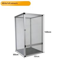 Cage à reptiles pour animaux de compagnie, 45x45x80cm