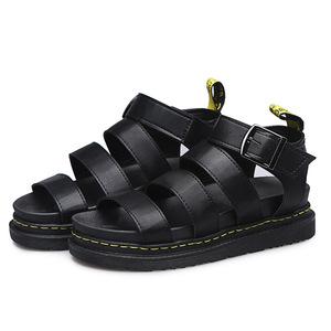 Sandales plates pour femmes été <span class=keywords><strong>2022</strong></span>, tendance mode, décontractées, à bout ouvert, à semelle épaisse, compensées, antidérapantes, rehaussantes - Product Image 6