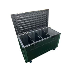 Boîtier de câblage de scène en PEHD à verrouillage <span class=keywords><strong>papillon</strong></span> avec cloison mobile, idéal pour les câbles de scène et les pupitres de musique - Vente chaude - Product Image 2