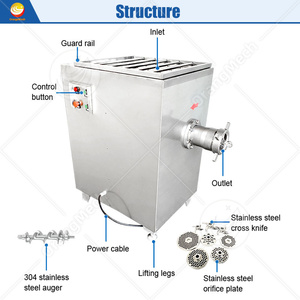 Proveedor Mayorista ORME de Picadoras de Carne de Acero Inoxidable, Picadora de Carne Fresca y Congelada a Buen Precio - Product Image 2
