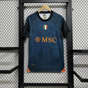 <span class=keywords><strong>Camiseta</strong></span> <span class=keywords><strong>de</strong></span> Fútbol Napoli 2022, Cuello Redondo, Manga Corta, Secado Rápido, Impresión por Transferencia <span class=keywords><strong>de</strong></span> Calor, 220g, 100% Poliéster - Product Image 2