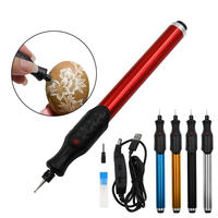 Stylo de gravure électrique miniature portable avec cordon d'alimentation 5V pour la gravure DIY sur plastique, bois, métal, verre, pierre, outils d'artisanat