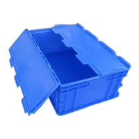 Caisse à fruits en plastique ventilée, durable, écologique, légère, de qualité alimentaire, résistante aux températures élevées et basses, OEM, 600*400*220mm pour