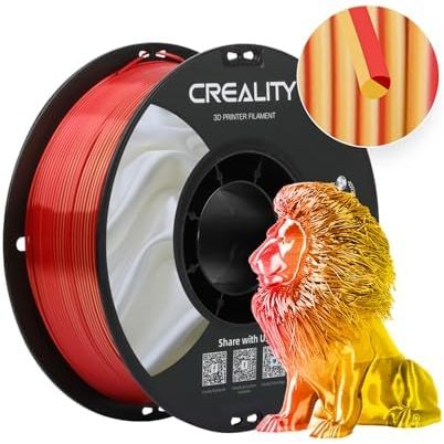 Silk Pla - Golden-red Multicolor