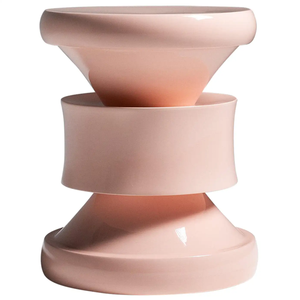 Mesa Auxiliar de Laca Hecha a Mano de Lujo, Acabado Brillante Elegante, Diseño Artístico, Perfecta para la Decoración de la Sala de Estar - Product Image 1