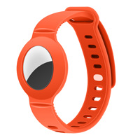 Housse pour Apple AirTag, bracelet en silicone souple, Air Tag anti-perte, étui de protection, coque, tracker pour enfants, localisateur, bracelet de montre