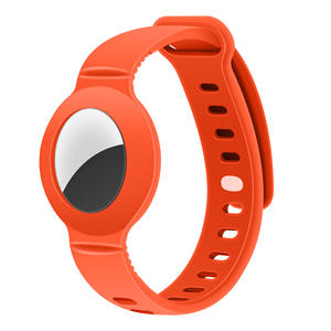 Housse pour <span class=keywords><strong>Apple</strong></span> AirTag, bracelet en silicone souple, Air Tag anti-perte, étui de protection, coque, tracker pour enfants, localisateur, bracelet de montre - Product Image 5