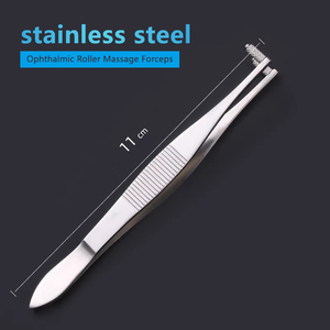 <span class=keywords><strong>Pinzas</strong></span> para Salones de Belleza, <span class=keywords><strong>Pinzas</strong></span> con Rodillo para Epitelio Corneal, Instrumentos Microquirúrgicos Oftálmicos, Precisos y Estables - Product Image 1