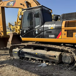 Excavadora grande usada Cat 330D Excavadora de 30 toneladas Excavadora usada limpia Excavadora de segunda mano Pista de acero - Product Image 1