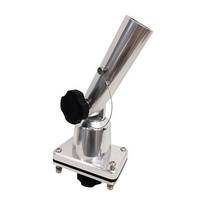 Raider OM100 – Supports de montage supérieurs pour outrigger en aluminium anodisé de qualité supérieure pour la pêche marine