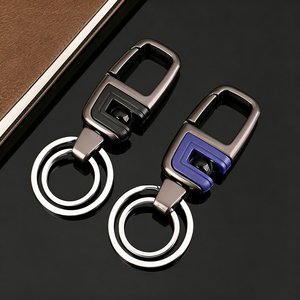 Mousqueton porte-clés anti-perte en alliage de zinc pour usage quotidien, avec logo personnalisé imprimé, pour accrocher au sac à dos - Product Image 3