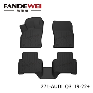 Accesorios de coche Uso de alfombrillas de coche para <span class=keywords><strong>Audi</strong></span> Q3 Q7 <span class=keywords><strong>e</strong></span>-<span class=keywords><strong>tron</strong></span> personalización del cliente - Product Image 3