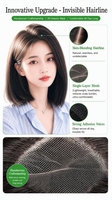 LONGFOR Nouvelle Prothèse Capillaire Magique Sans Bordure, Fine et Légère, pour Femmes, pour Augmenter le Volume de Cheveux, Couvrir les Cheveux Blancs, Fournisseur Populaire