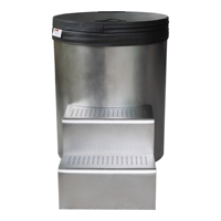 Baignoire de Plongée Froide de Luxe HI-Q 1 CV en Acier Inoxydable pour Spas, Bien-être, Yachts, Hôtels – Bassin de Bain Glacé Extérieur avec Refroidisseur d'Eau