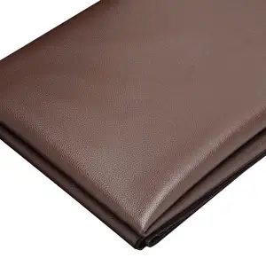 Campioni gratuiti morbido cuoio sintetico in pelle sintetica spessore 0.8mm tessuto in pelle sintetica materiale per tappezzeria divano sedile auto