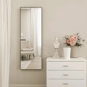 Espejo de cuerpo entero rectangular con marco de aleación de aluminio - Product Image 3